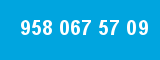 958 067 57 09 958 067 57 09